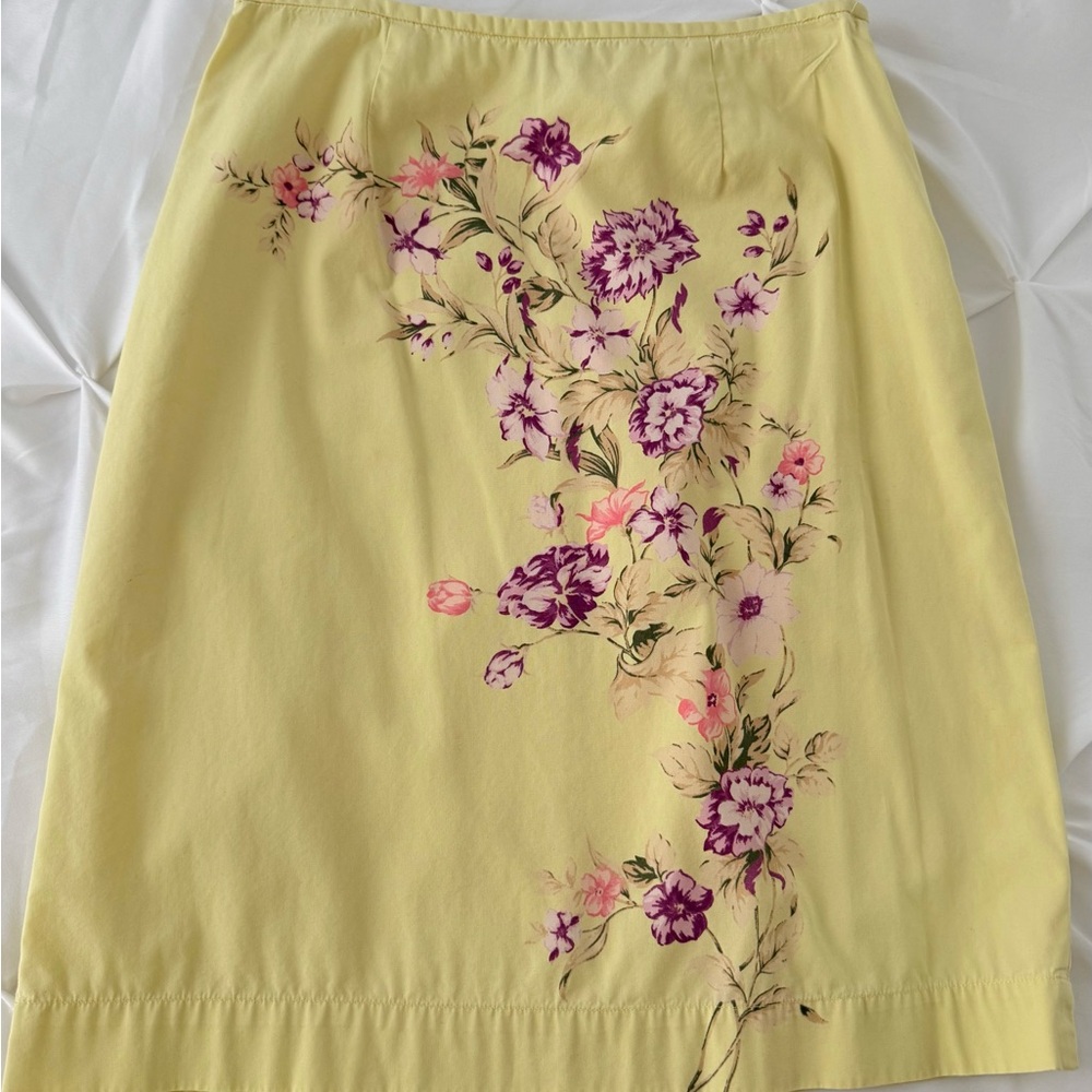 Old Navy Yellow Pencil Skirt Resort Wear